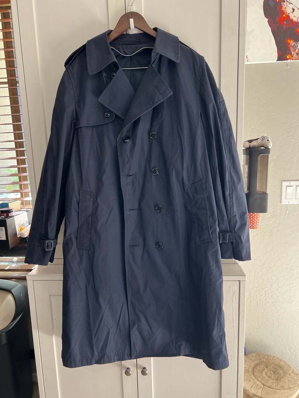 American Apparel US Air Force All-Weather Men's Trench Coat 42L